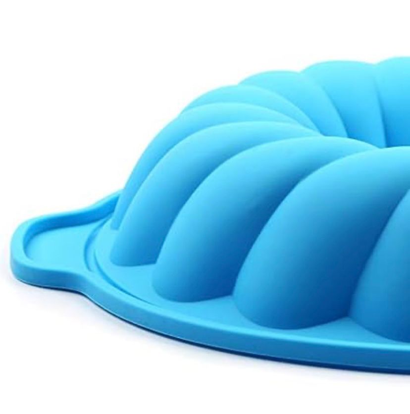 Molde Para Hornear De Silicona Espiral Con Hueco Central | Repostería